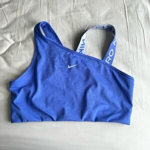 Blue Joy Nike Pro Sports Bra Top